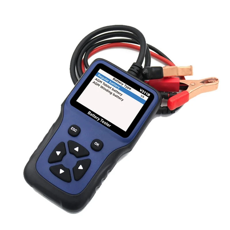 

BEAU-V311B 12V Car Battery Tester Digital LCD Diagnostic Battery Tester Automotive Analyzer Start Charging Scanner Tool