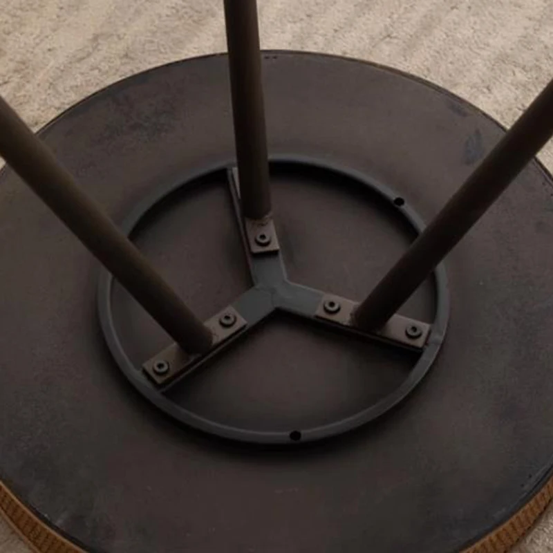 Modern Living Room Sofa Tables Coffee Rattan Wooden Italian Design Home Furniture Sofá Y Mesa LLST