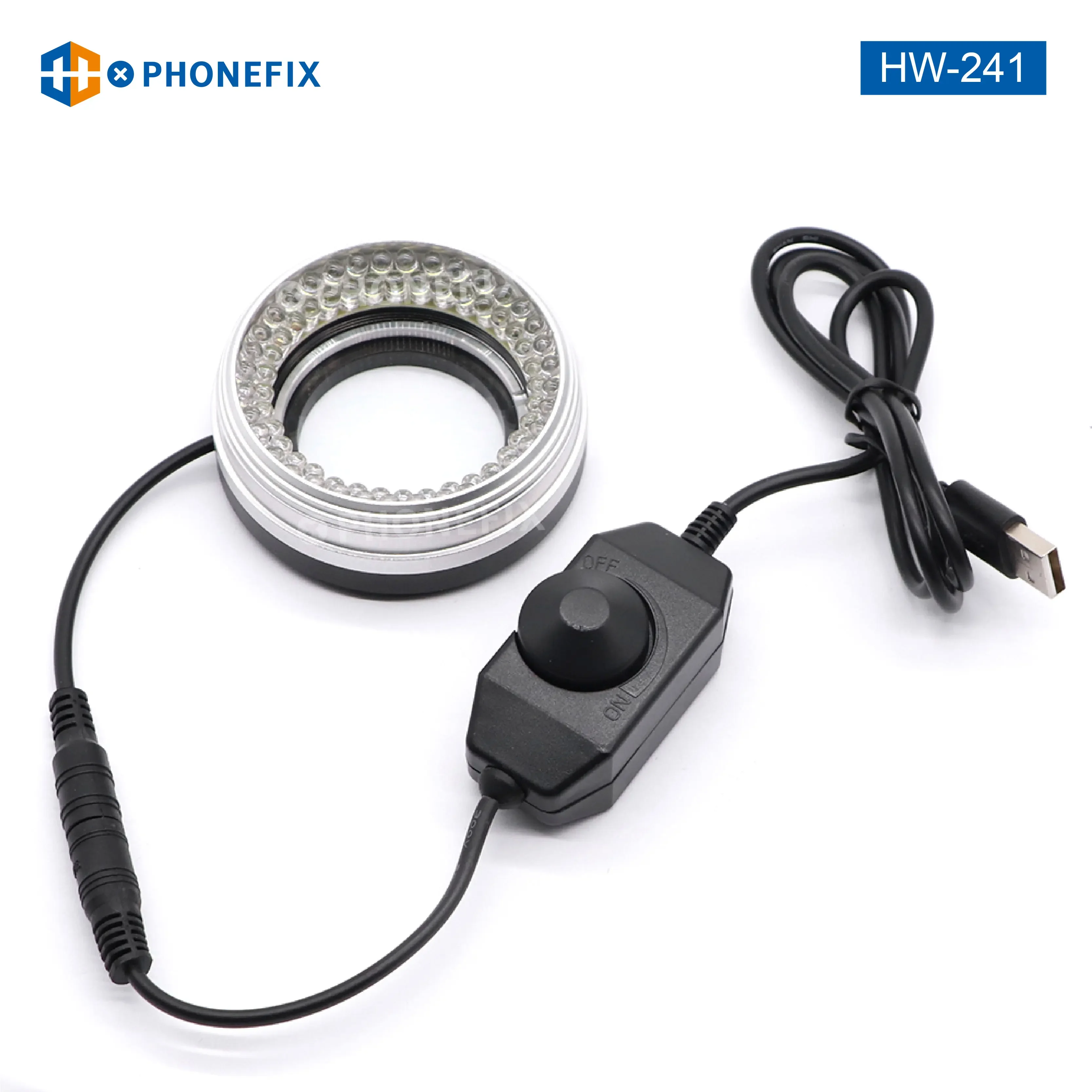 

Mshiwi 72 LED кольцевая лампа для микроскопа 50 мм
