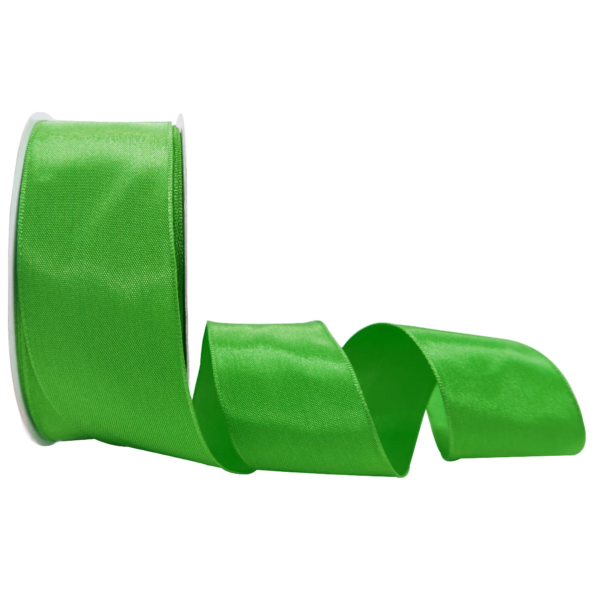 

5 10 25 Yards/Roll 38mm Apple Green Taffeta Satin Ribbon for Yard and Garden Home Decor Gift Wrapping Bows for Crafts 1171