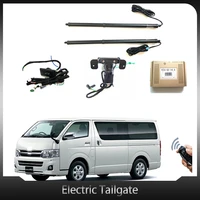 for toyota hiace 2009 2020 car accessorie intelligent electric tailgate modified car trunk support rod tail door switches parts