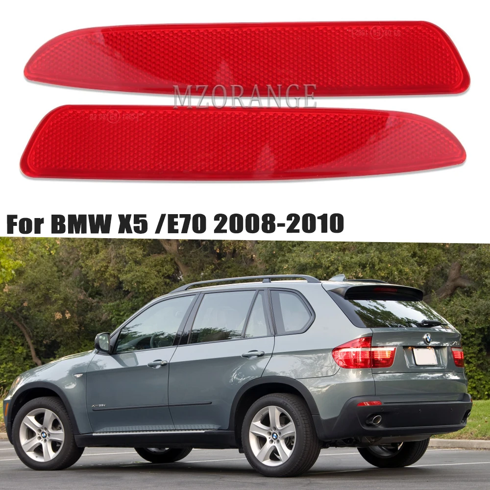 Luce freno riflettore paraurti posteriore per BMW X5 E70 smc 63217158949 2006-2013 nebbia avviso indicatore di direzione fanale posteriore arresto accessorio auto