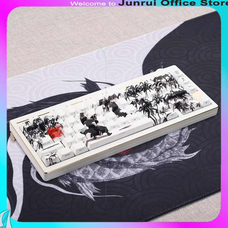 Клавиатура Womier Forest Showdown с крышкой оригинальная Механическая игровая клавиатура