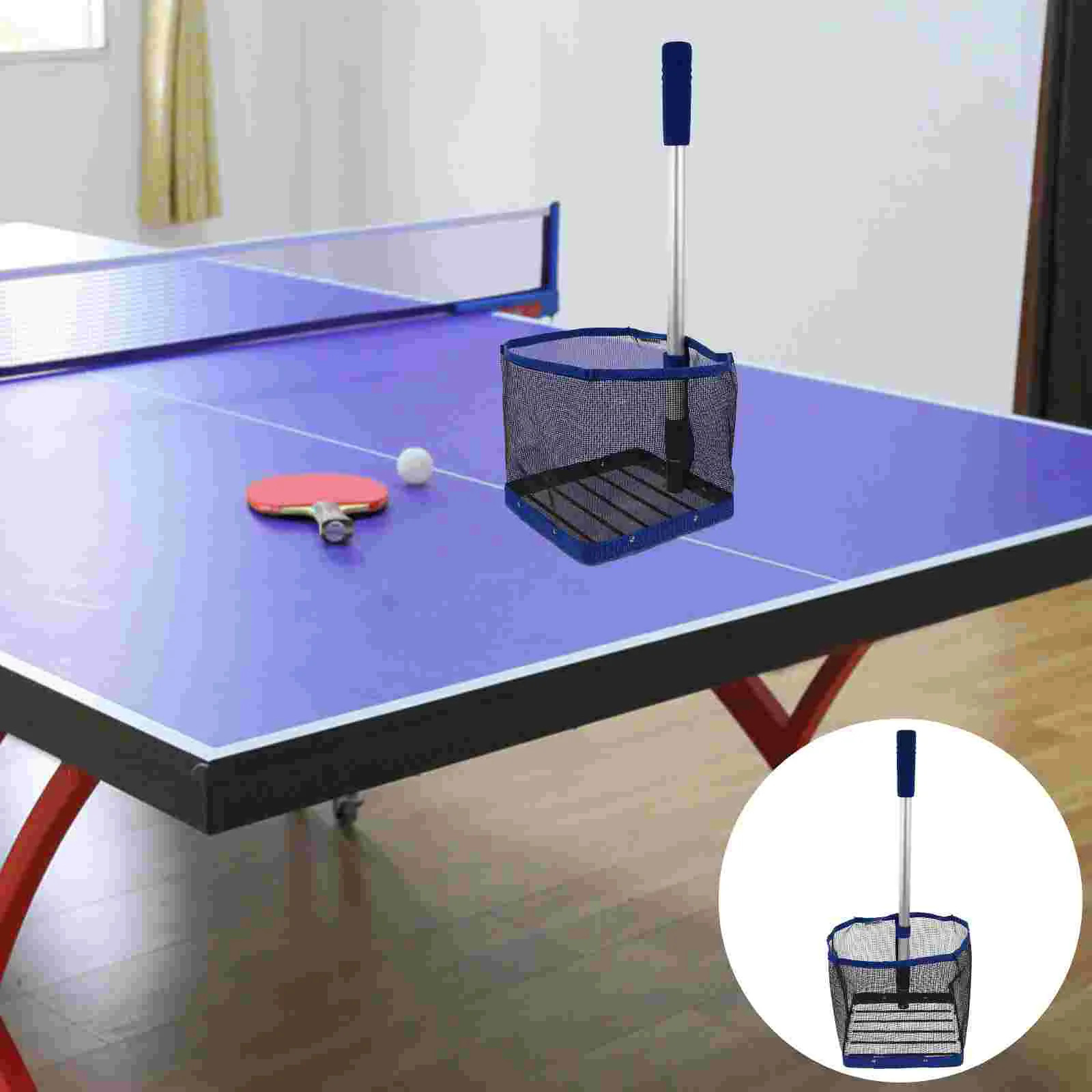 

Настольная сетка для пикника, понга, тенниса, пинг-понга, ретривера, контейнер, корзина, собирающий Телескопический коллектор, верхняя