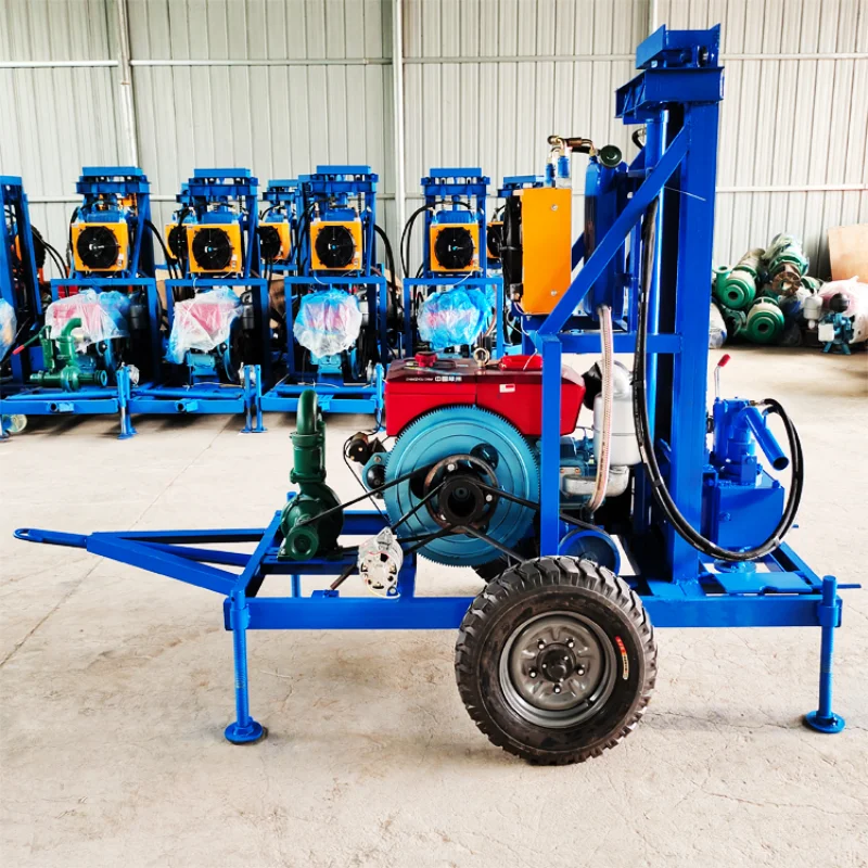 

Yugong China Cheap Price Portable Diesel 40 Meter Water Well Drilling Rig In Dubai Swivel for Water Well Drilling Rig