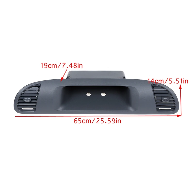 2 шт. автомобильная полка для пассажирского отсека с вентиляционным отверстием