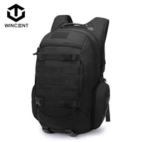 wincent 40l military tactical backpack hiking mountaineering outdoor camping nylon wear resistant waterproof hunting backpack