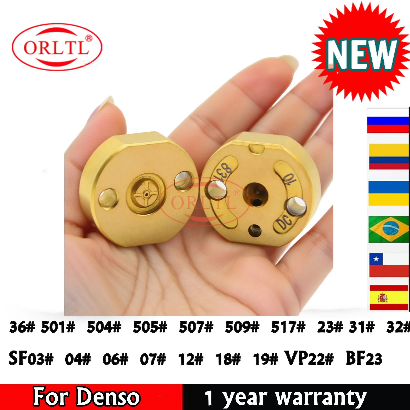 

Для монтажной пластины форсунки Denso 06, # 34 # 19 # 501 # 504 # 505 # 507 # 509 # 517 # Пластина регулирующего клапана 07 # 10 # 02 # SF03 BF11 19 # 31 # 32 #