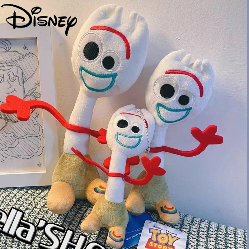 

Hot Disney Cartoon Movie Anime Toy Story 4 Plush Stuffed Toys Woody 15/25/35cm Forky Soft Plush Fork Dolls Kids Birthday Gifts