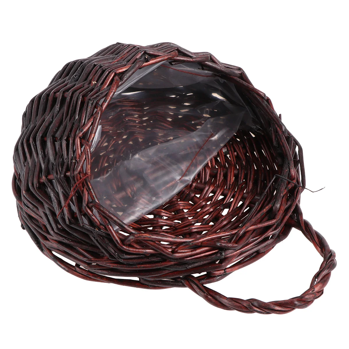 

Nursery Storage Basket Belly Pot Planter Seagrass Storage Basket Rattan Flower Basket Straw Flower Container