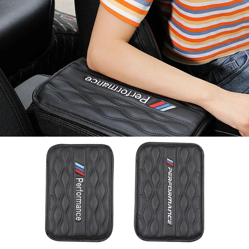 Подлокотник для автомобиля 1 шт. кожаный коврик центральной консоли BMW E46 E90 E91 E92 F30