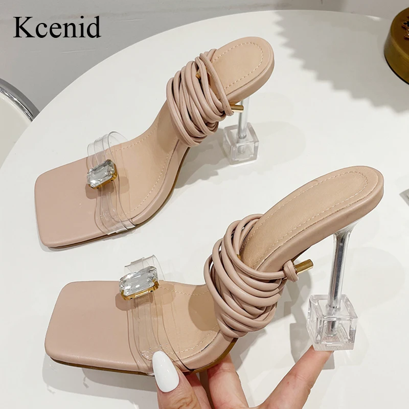 

Летние женские босоножки Kcenid, блестящие сандалии-гладиаторы, сексуальные туфли-лодочки с перекрестной шнуровкой, женские вечерние туфли, черные, размер 41
