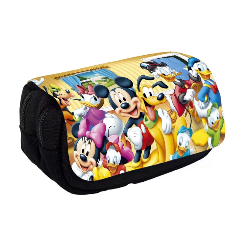 Сумка-карандаш Disney Mickey Styles нейлоновый пенал высокого качества детский черный