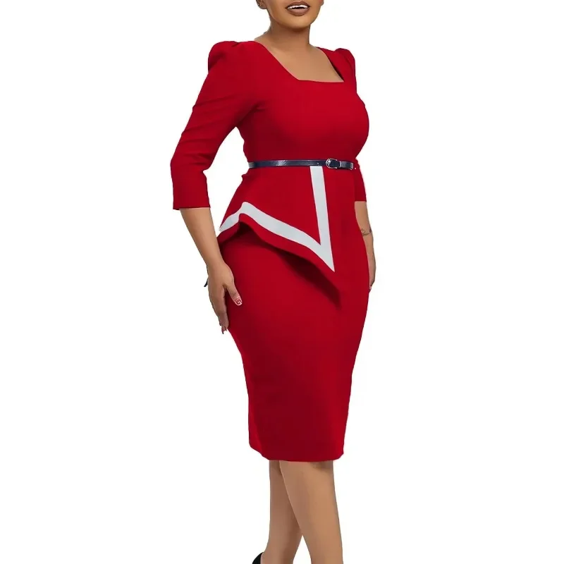 Весенние африканские платья для женщин элегантное Африканское платье из