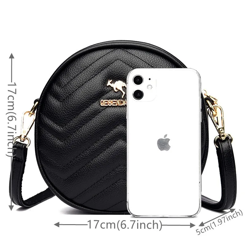 Side Bags For Women Ladies Fashion Crossbody Bag Large Capacity Shoulder Bag Retro Wide Strap Elegant Messenger Bag