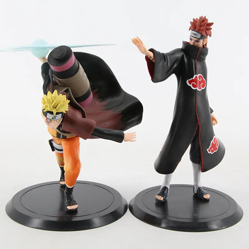 

2Pcs/set 18cm Grandista Shinobi Relations Uzumaki Uchiha Sasuke Figurine PVC Figure Collection Model Toys For Gift