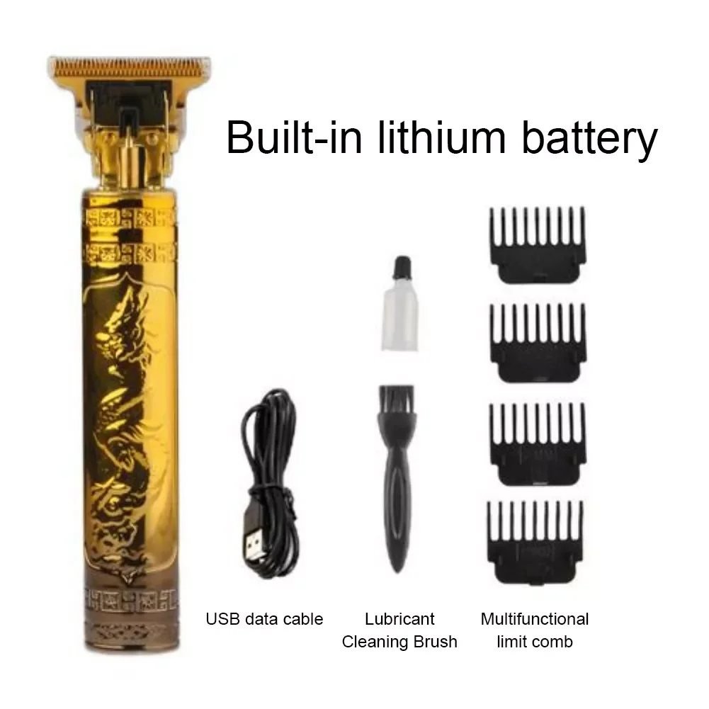 

Триммер для волос NEW2023 Vintage T9, машинка для стрижки волос для мужчин, перезаряжаемая через USB бритва, триммер для бороды, машинка для стрижки во...