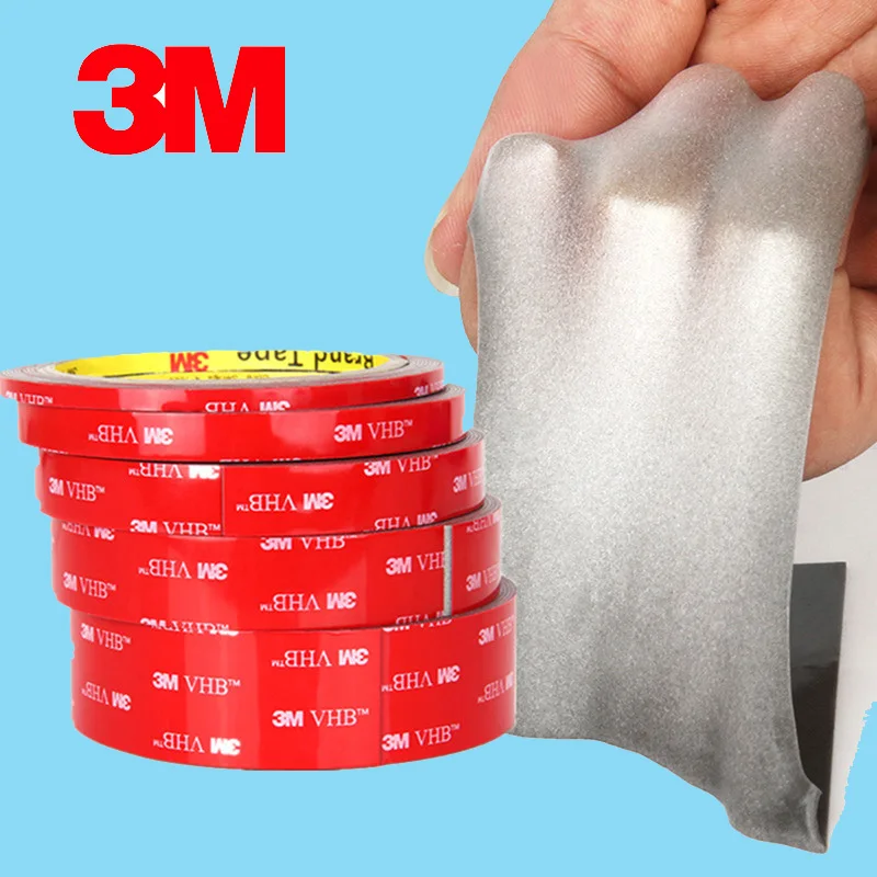 

Mounting Adhesive Tape 3M 0.8MM Double Sided Tape Heavy Duty Waterproof Foam Tape LED Strip Lights Home Decor Office Decor