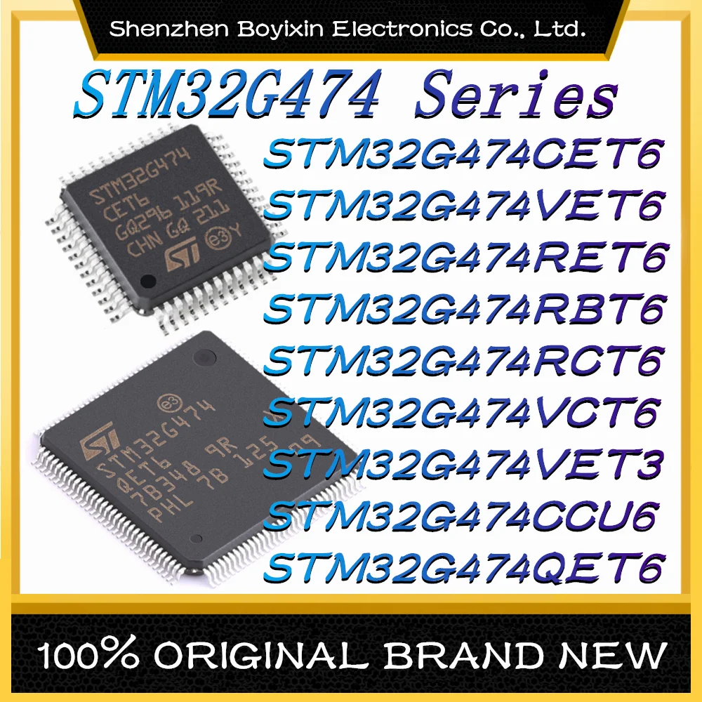 

STM32G474CET6 STM32G474VET6 STM32G474RET6 STM32G474RBT6 STM32G474RCT6 STM32G474VCT6 STM32G474VET3 stm32g474ccu6stm32g474qet6