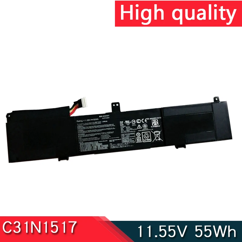 C31N1517 11 55 V 55Wh Аккумулятор для ASUS VivoBook Flip Q304UA Q304UAK Q304UJ TP301UA-1B TP301UJ TP301UJ-1B TP301UA