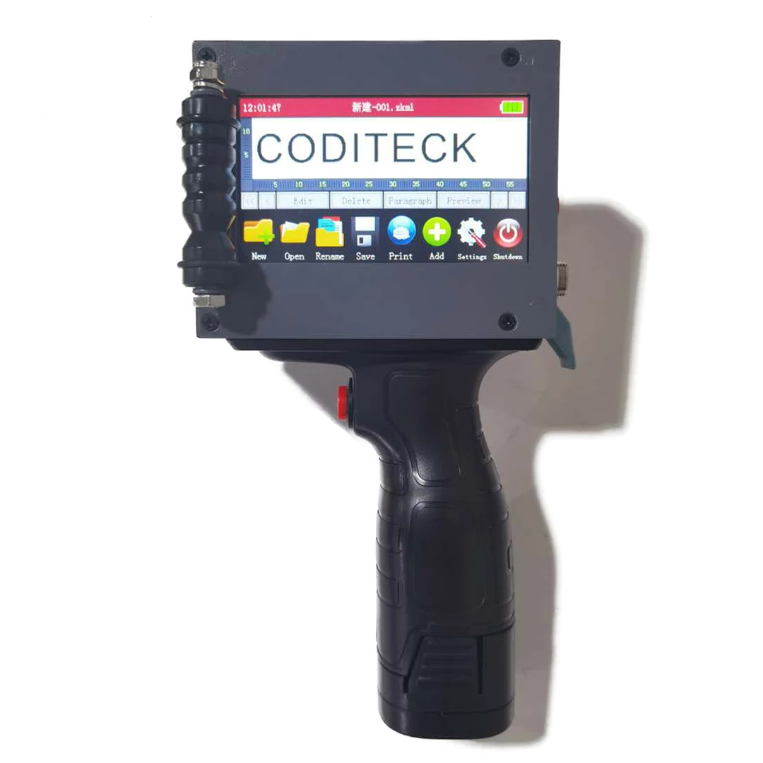 

Coditeck 20 languages 12.7mm handheld date inkjet printer