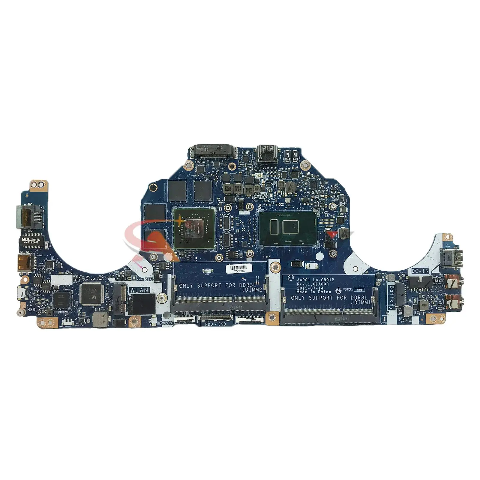Рисунок 2 - Материнская плата для ноутбука Dell alienware 13 R2