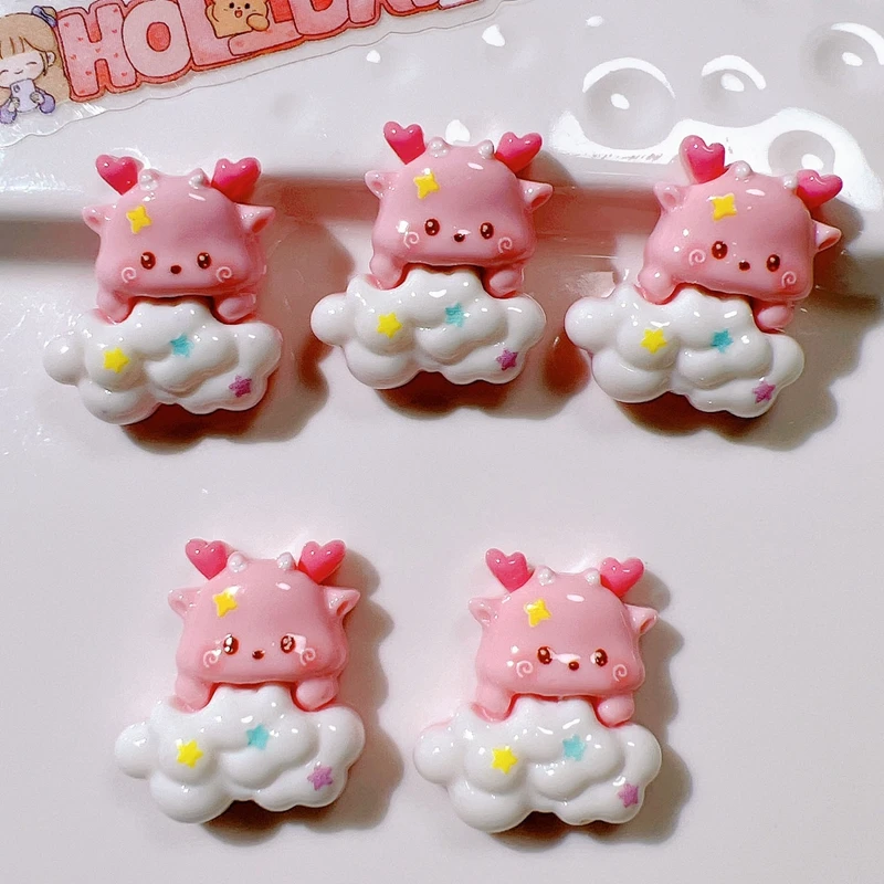 10 шт. новые милые Мультяшные животные маленький олень дракон детская серия