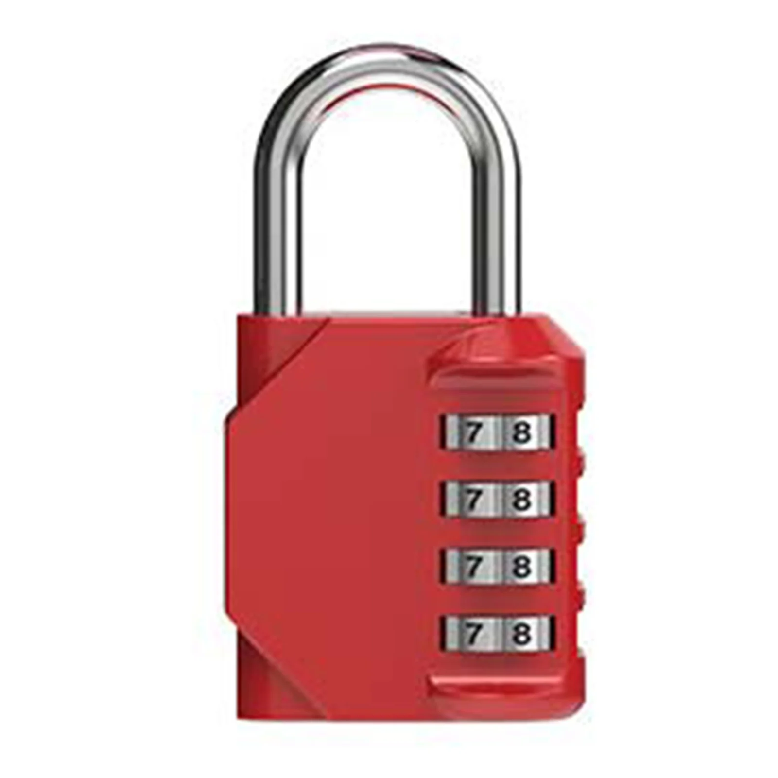 

Цифровой навесной замок для шкафчика с защитой от брызг, 4-значный замок, сверхмощный корпус из цинкового сплава для школы, тренажерного зала, забор для шкафчиков