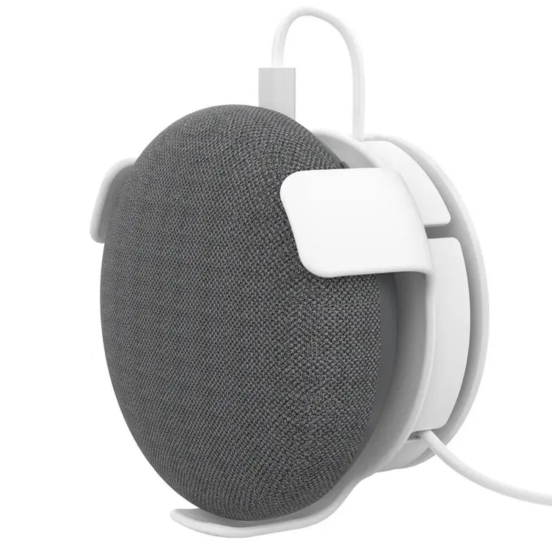 

New Outlet Wall Mount Holder For Google Home Mini Cord Management For Google Home Mini Smart Speaker Accessory