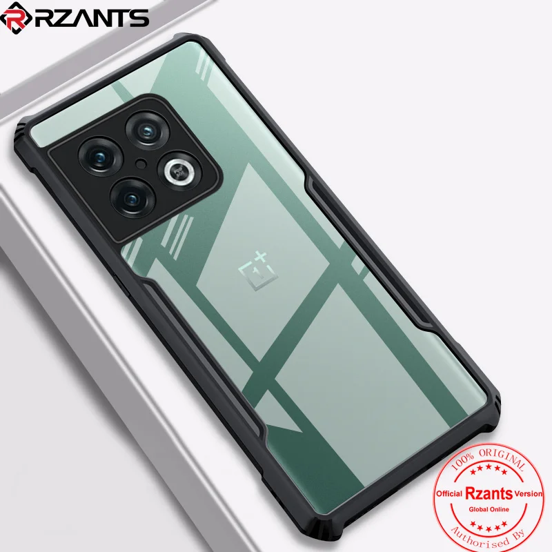 

Rzants For OnePlus 10 Pro 10T Case Hard Air Bag Protection Slim Clear Cover