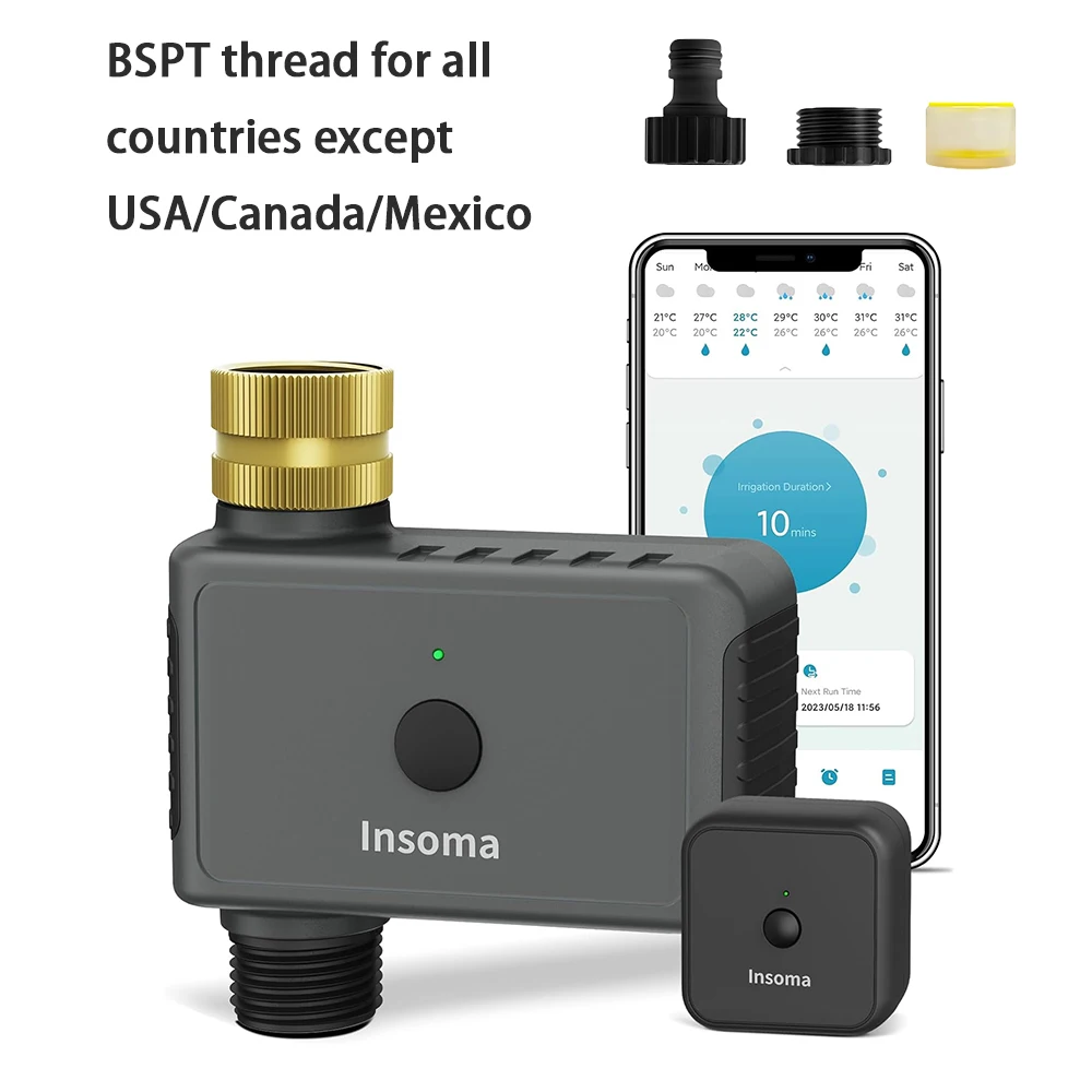 

Insoma Умный таймер для полива из пластика