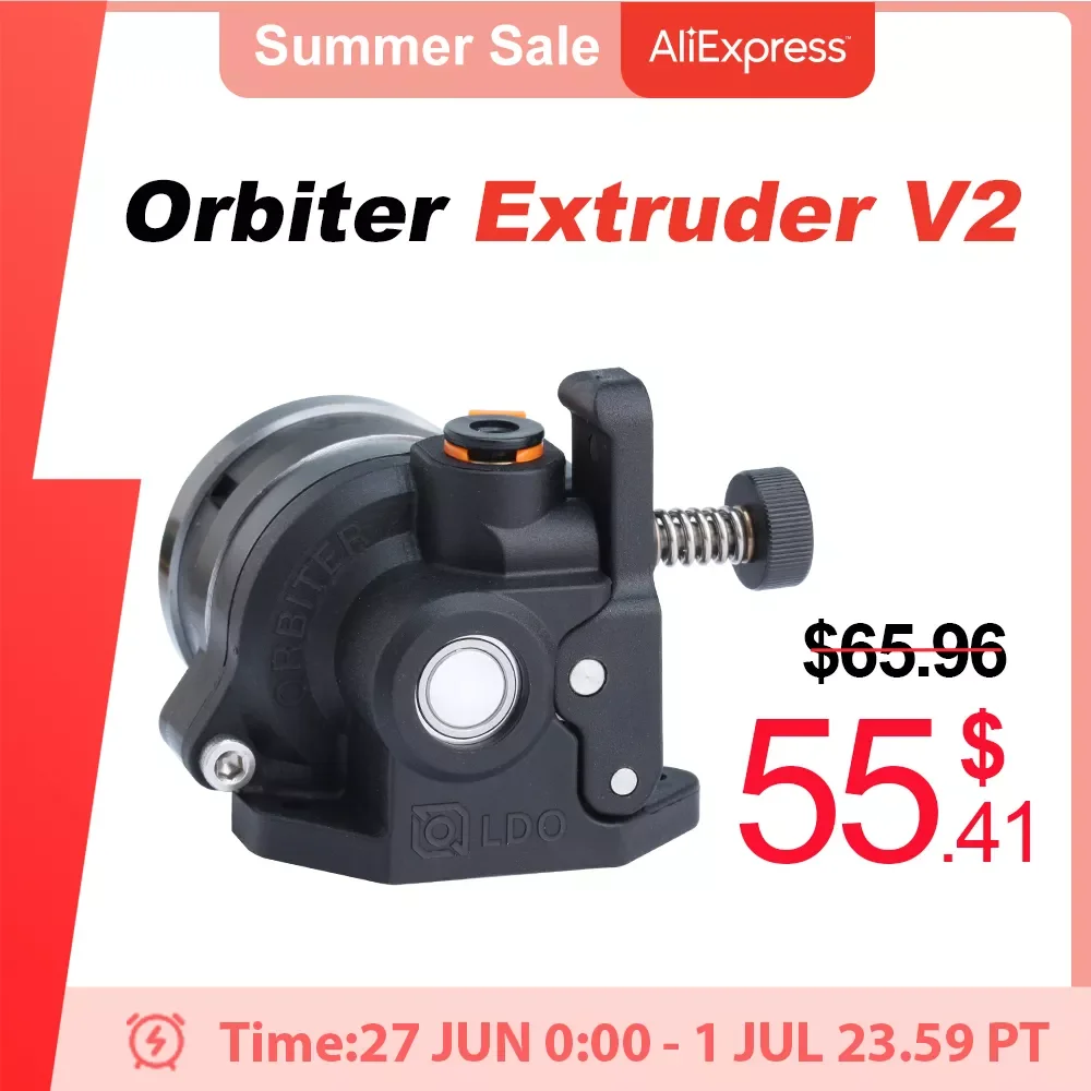 

Trianglelab V2.0 LDO Orbiter Extruder V2 LDO MOTOR Double Gear Direct Drive Compatible ender3 CR10 PLA PEI TPU ABS filament