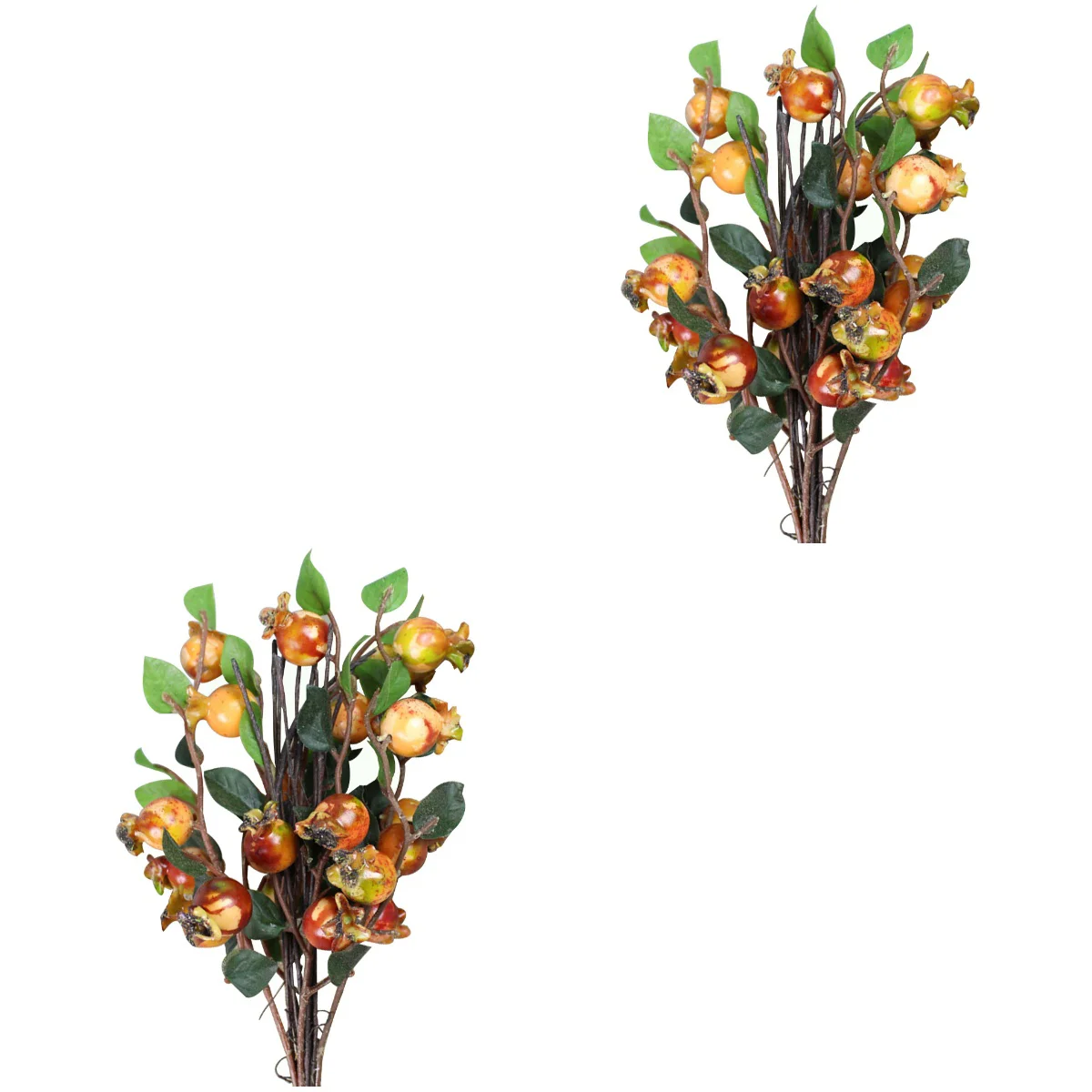 

Artificial Berries Stems Berry Christmas Pomegranate Rosehip Branch Bouquet Stem Fake Decor Tree Blueberry Arrangements Flower