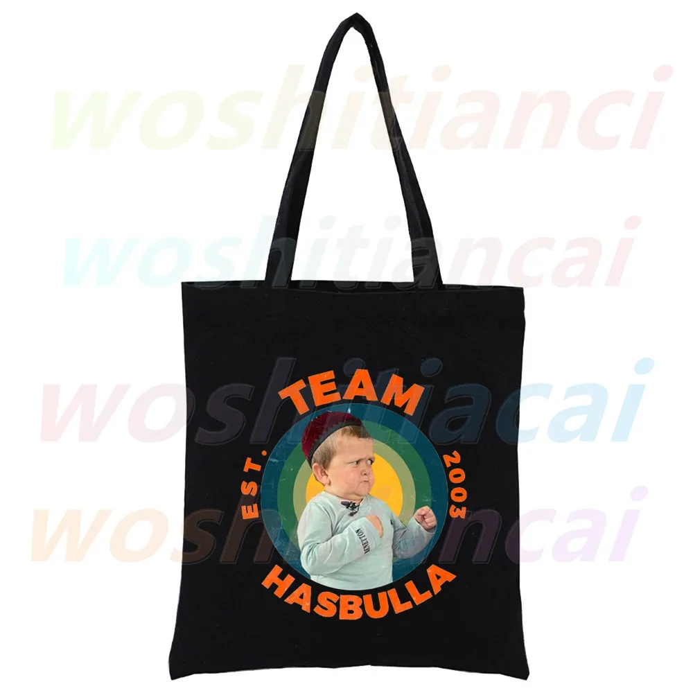 Мини-хабиб-блогер холщовая сумка для покупок женская сумка-тоут девочек