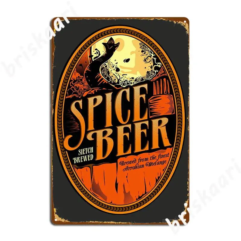 

Этикетка с пивом Spice, металлический значок, планшетофон, паб, гараж, кинотеатр, гостиная, оловянные плакаты