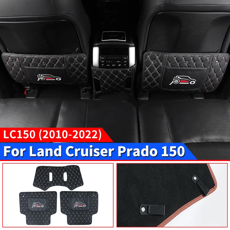 

2010-2021 For Toyota Land Cruiser Prado 150 Seat Anti-Kick Mat Storage Armrest Box Protection Retrofit Interior Accessories