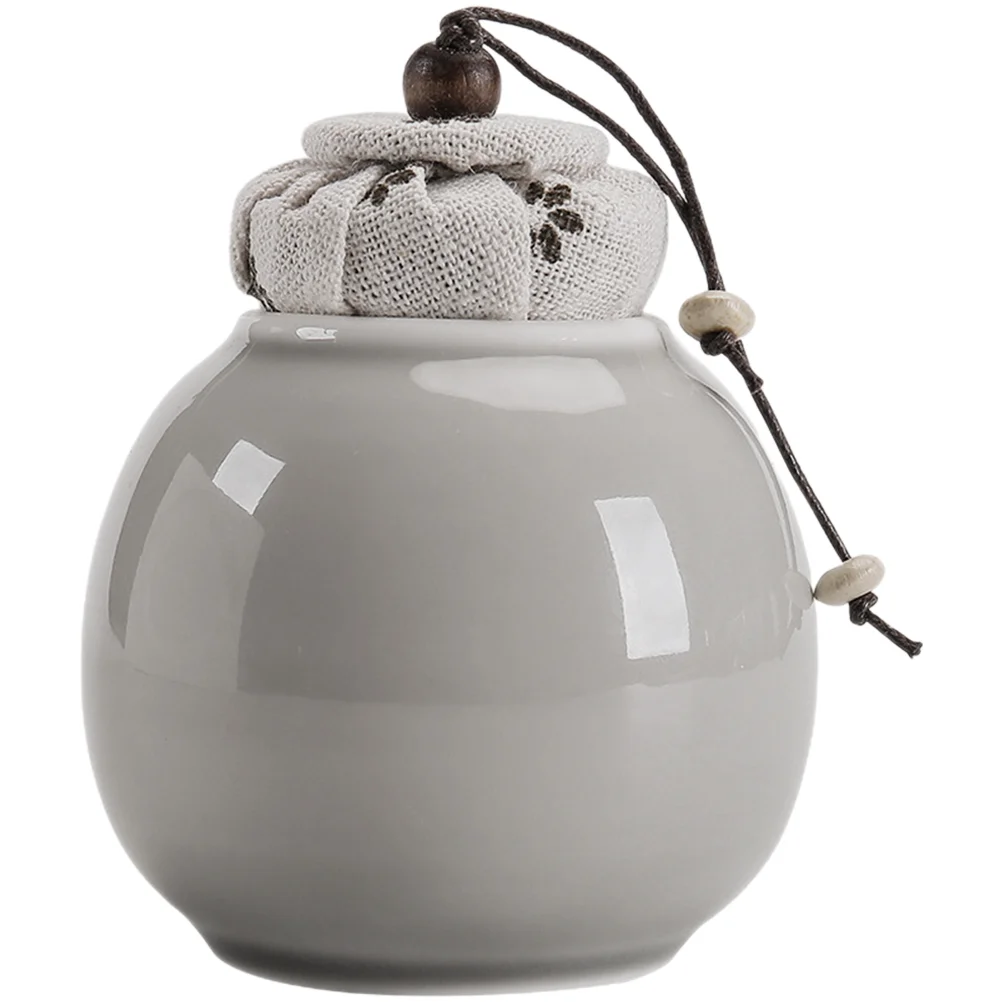 

Ceramic Loose Tea Jar Tea Container Ceramic Sealing Can Ceramic Tea Storage Jar Tea Canister Sealing Can Tea Can