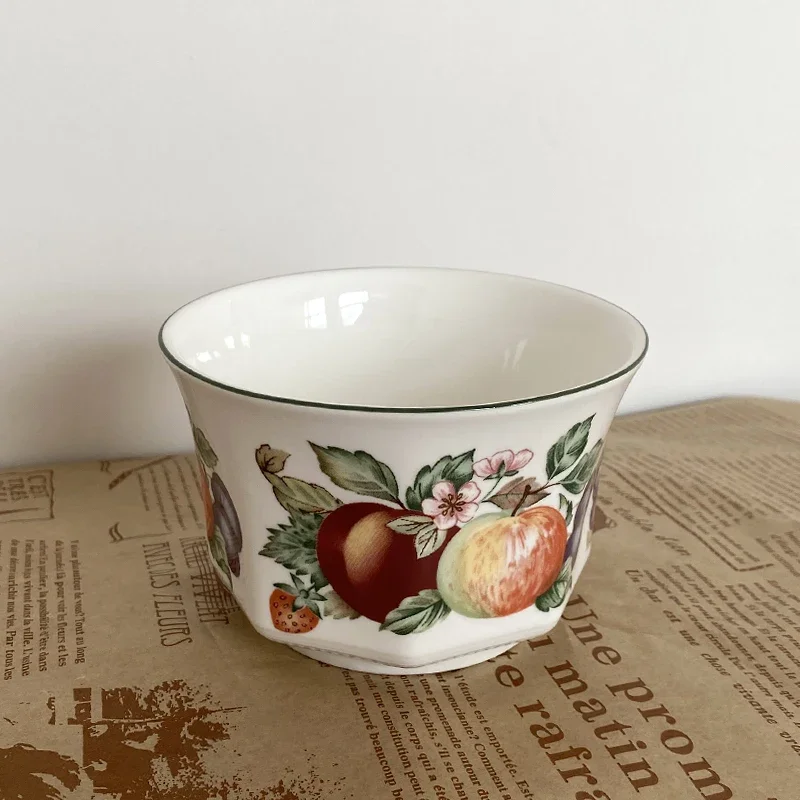 Набор из восьмиугольной фарфоровой кофейной чашки и блюдце обеденные тарелки