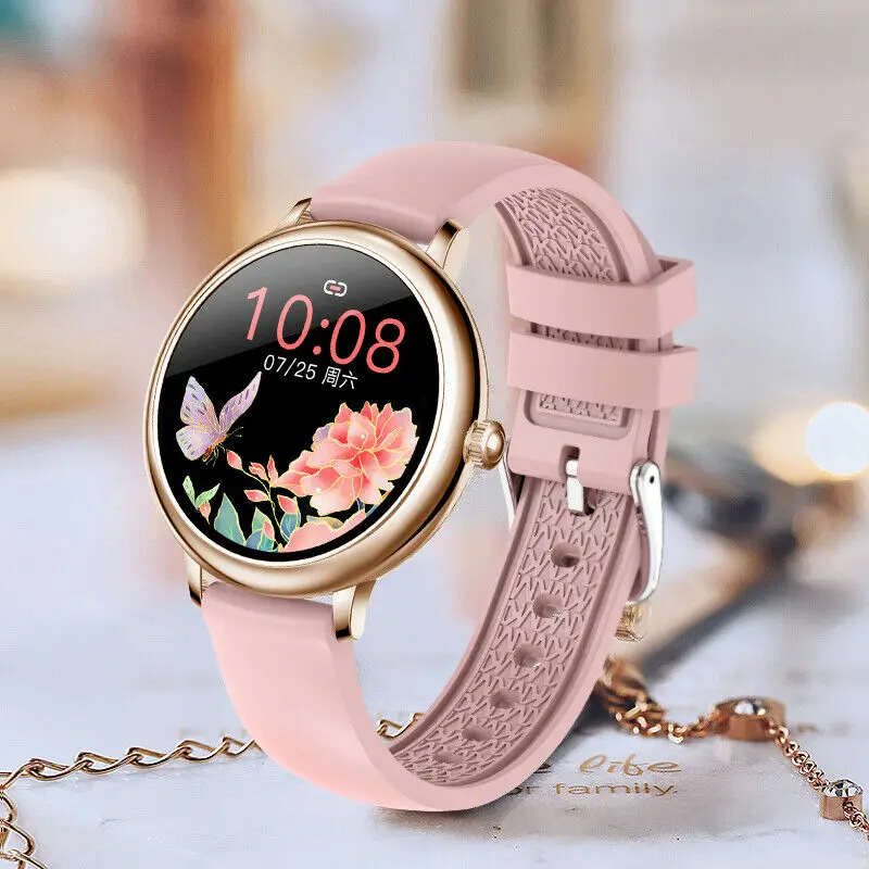 

Женские умные часы IP67, браслет с пульсометром, фитнес-трекер для Android