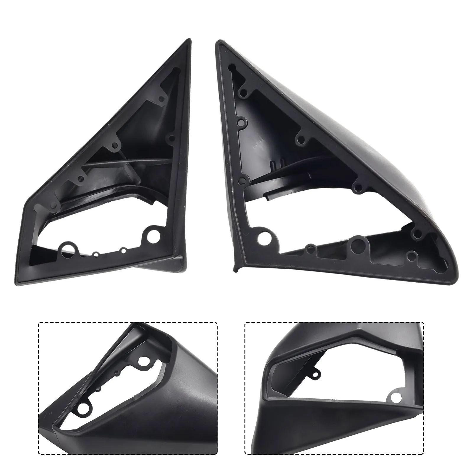 

Brand New Mirror Rubber Seals A1248100879 Replacement Rubber Vehicle 2x A1248101616 Accessories Black Exterior
