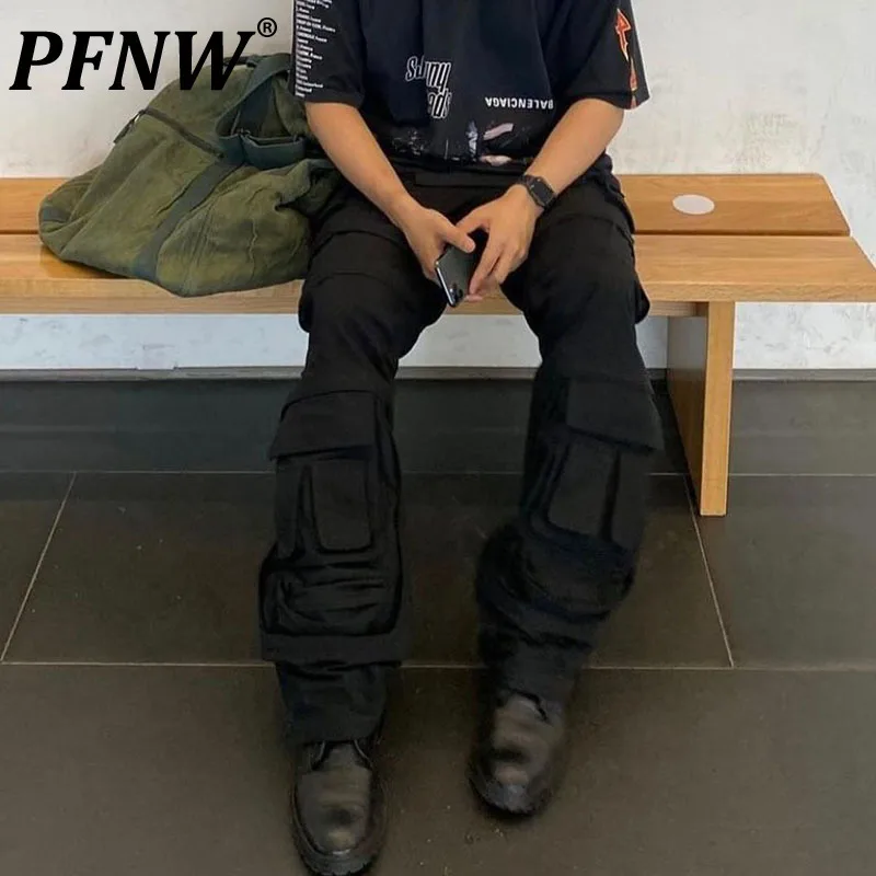 PFNW Американские винтажные брюки-карго со съемными штанинами и несколькими
