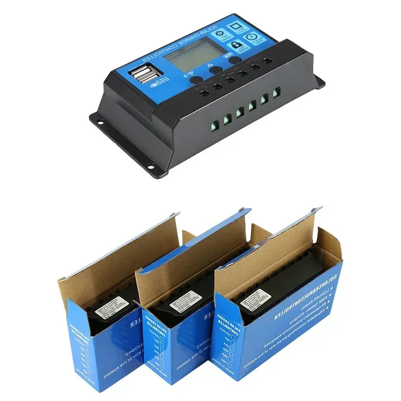 YINGFA Контроллер заряда солнечной батареи 12 В/24 В 10 А-60 А Солнечный регулятор ШИМ
