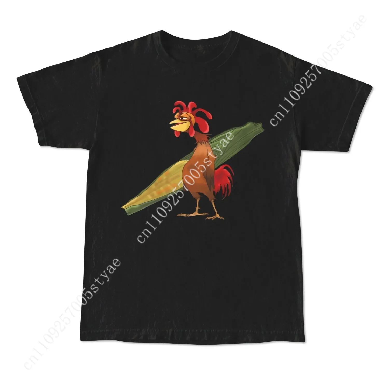 Фото Футболка Chicken Joe для пляжа и серфинга, унисекс, с принтом на спине, повседневная, классическая, подарок для нее, подарок для него, подарок для друга, мужская одежда, топ, размер S №2