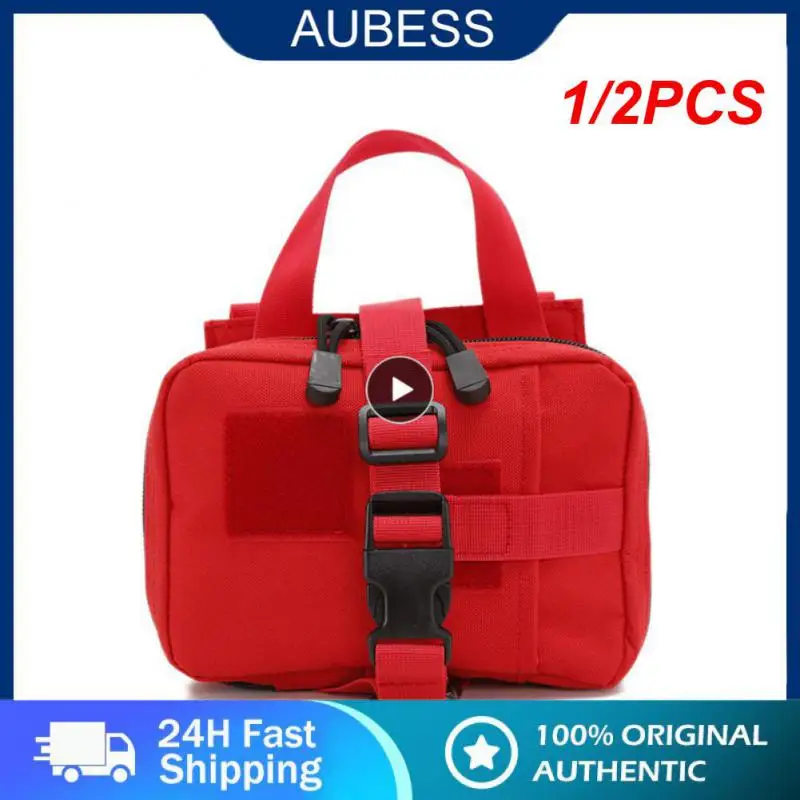 

1/2PCS Upgrade Tactical Pouch Rip Away Molle kit IFAK Tear-Away First Aid Kit Travel Outdoor Hiking mergency
