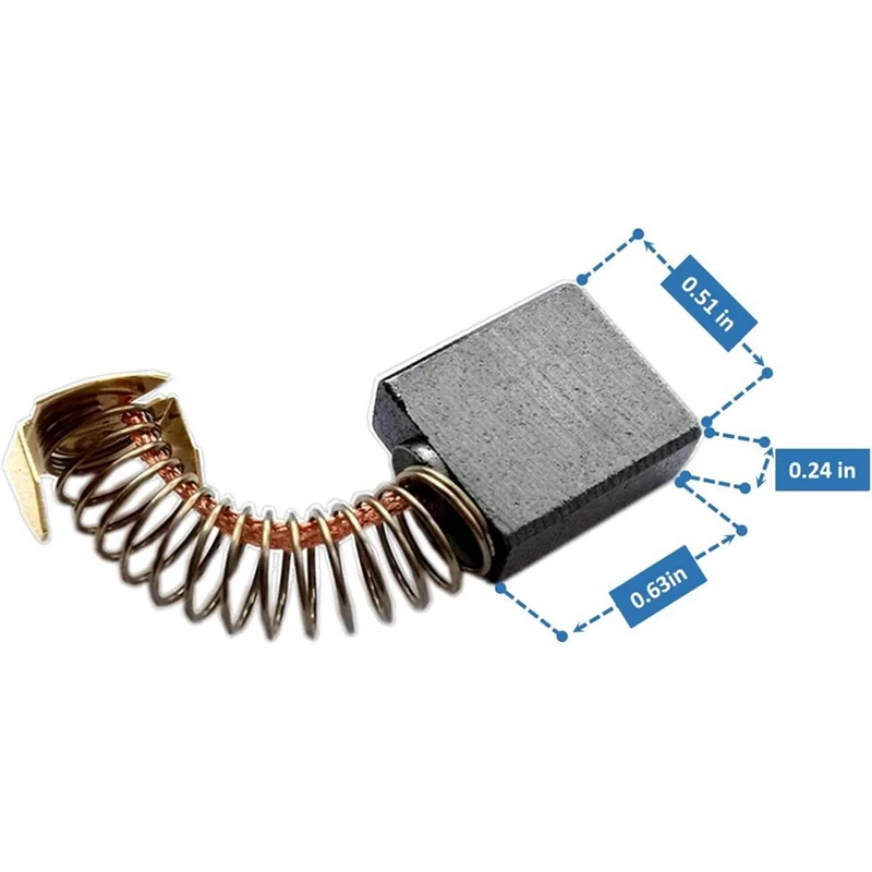 Угольная щетка как показано 10 пар запчасти для угловой шлифовальной машины Makita
