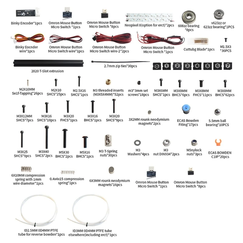 ERCF V2 Комплект многоцветной печати материнская плата для 3D-принтера образования