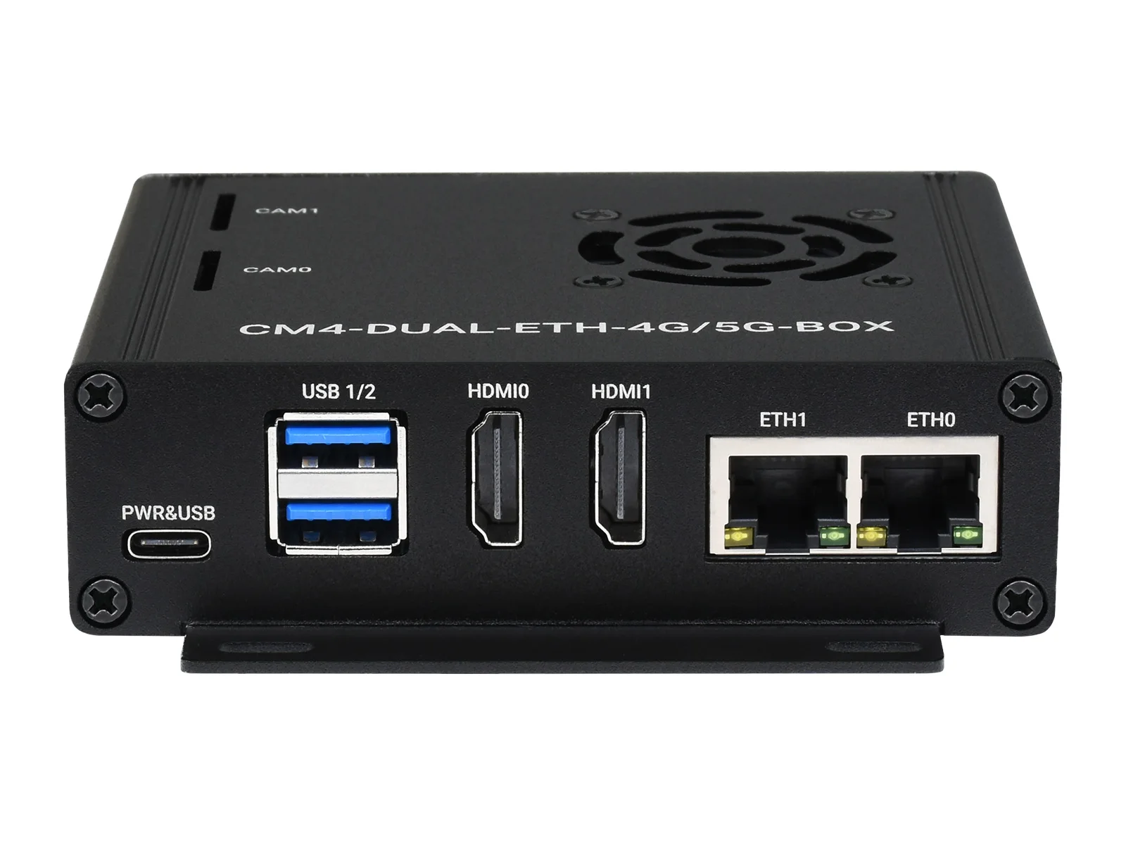 Мини-компьютер Dual Gigabit Ethernet 5G/4G на базе вычислительного модуля Raspberry Pi 4 (НЕ входит