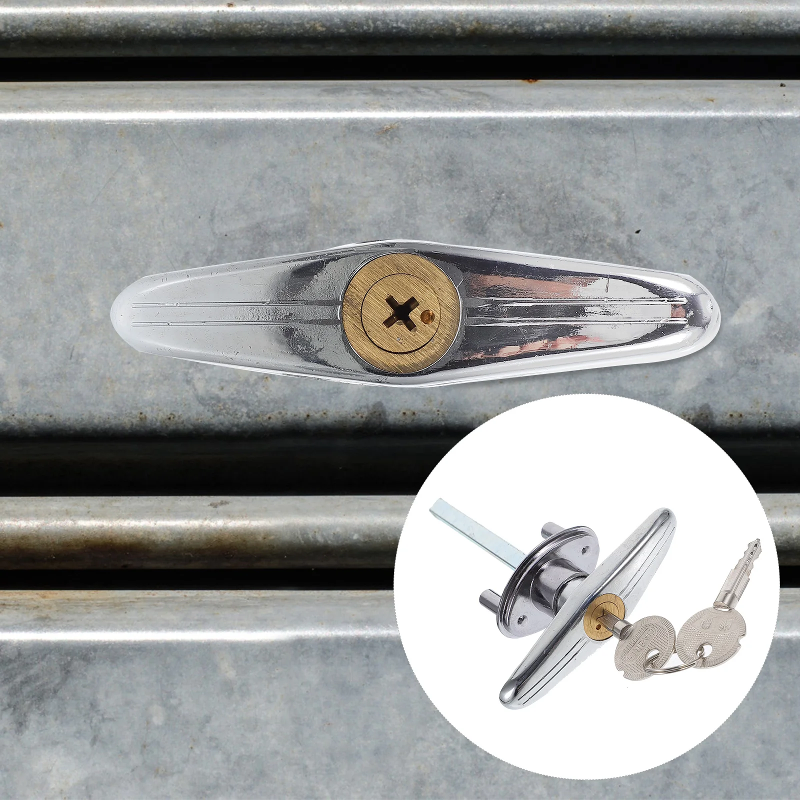 Откидной дверной замок ручки детали аварийного высвобождения гаража