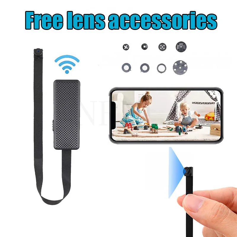 

DIY Mini Camera WiFi Wireless Portable Camcorder HD IP Motion Detecting Remote View P2P Micro webcam 1080P Video Recorder Cam