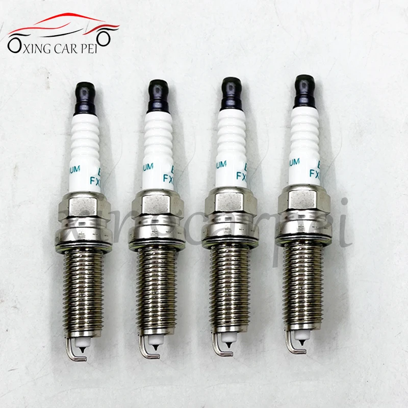 

4pcs Iridium Spark Plug 22401-JD01B FXE20HR11 for Nissan MICRA NOTE QASHQAI SENTRA TIIDA X-TRAIL RENAULT KOLEOS I LAGUNA III